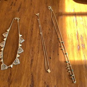 3 Madewell Necklaces